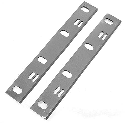Lames de raboteuse 158x22x1.8mm pour Craftsman 351.217680/217880/2178 6 Pièces d'outils de travail du bois de couteaux de dégauchisseuse 2PCS, comme indiqué