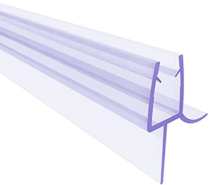 SONNI Goma Mampara Ducha 70cm,Junta Mampara Ducha Baño Bañera Puerta Adecuado para Cristal 7mm 8mm