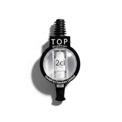 BARCRAFTERS Profi Spirituosen Dosierer 2 cl mit Hebel, Dosiergerät, Portionierer, Schankkontrolle, Exakt dosieren, jeder Milliliter unter Kontrolle