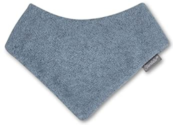 Sterntaler Unisex barn triangulär halsduk av mikrofleece, blå, 1, blå, 1
