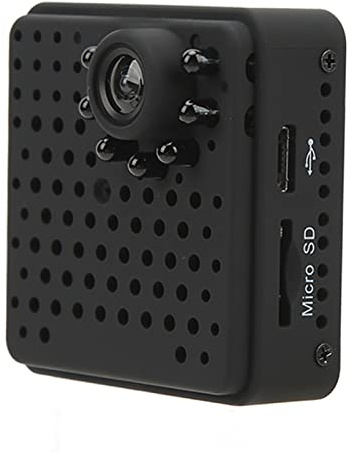 ASHATA Intelligente Überwachungskamera, 1080P Minikamera mit Infrarot Nachtsicht, Wireless WiFi Smart Camera Activity Alerts für Home Outdoor Office
