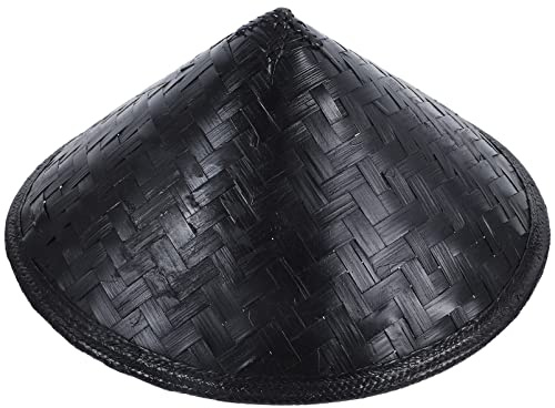 Gadpiparty Sombrero De Bambú Sombrero De Samurái Sombrero De Cónico Genial Sombrero Cónico Sombrero Kung Lao Accesorios Para Disfraz De Ninja Gorra Hombre Sombrero De Cono Paseo