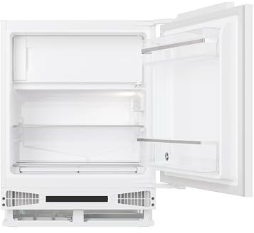 Hoover HOM4SE68EWPK Integrated Under Counter Fridge With Icebox 111L Total Capacity, White, E Rated