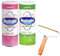 Neutradol Carpet Deodorizer Bundle with Cleaning Brush - Freshen Carpets, Eliminate Odours, Remove Pet Hair | Carpet Powder, Dog Hair Remover, Shake n Vac Alternative