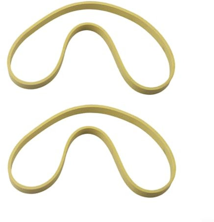 Set di 2 anelli di gomma per sega a nastro per lavorazione del legno, 20-23 cm, rotella di scorrimento, per utensili elettrici, accessori per sega a nastro, lunghezza lama 1425 mm-1570 mm