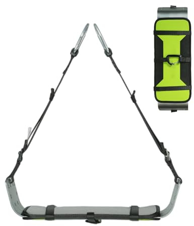 Harnais d'escalade confortable et réglable | Équipement de protection pour débutants, femmes, hommes, activités en plein air