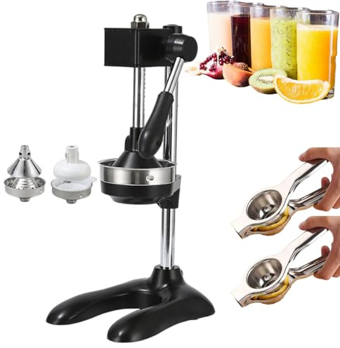 Exprimidor manual de cítricos para limones y sandías, acero inoxidable, fácil de limpiar, procesador de alimentos profesional