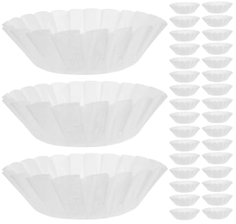 SEWACC Papier Sulfurisé Basque Antiadhésif 6 Pouces 100 Feuilles pour Moules à Gâteaux Caissettes à Cupcakes et Muffins Résistant à L’Huile et Haute Température Cuisson au Four et