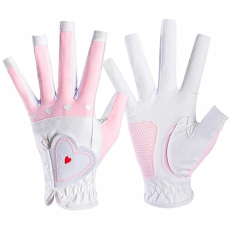 1 paio di guanti da donna senza dita morbidi guanti sportivi da donna in granuli anti guanto sinistro e destro eleganti guanti per allenamento sci, corsa, sport, feste, vita quotidiana (B, D)