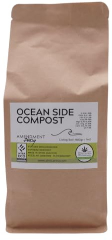ALMICANNA: Ocean Side Compost Cal-Mag 700 g – Engrais organique universel pour croissance et floraison – Amendment pour Living Soil