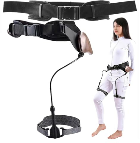 Ausilio Bionico Per La Deambulazione,Dispositivo Per Gambe Con Esoscheletro Bionico,Supporto Per La Forza Regolabile Per Escursioni E Salite,Assistenza Alla Camminata Al 50%(Left leg)
