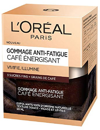 L'Oréal Paris Anti-Müdigkeitspeeling für Kaffee mit Energie, 50 ml