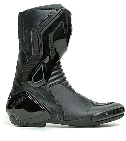 Dainese - Nexus 2 D-Wp Boots, Bota Deportiva Moto, Membrana Impermeable, Sistema Antidistorsión, Protección Pie y Tobillo, Calzado Moto Hombre, Negro, 46