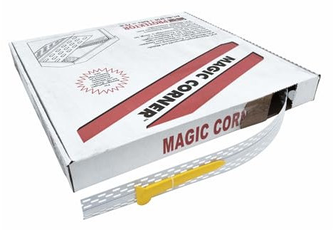 PROTEKTOR Magic Corner Bewegungsfugenprofil 25m Rolle weiß Putzprofil Trockenbau für Wand- oder Deckenbereich nach DIN 18181