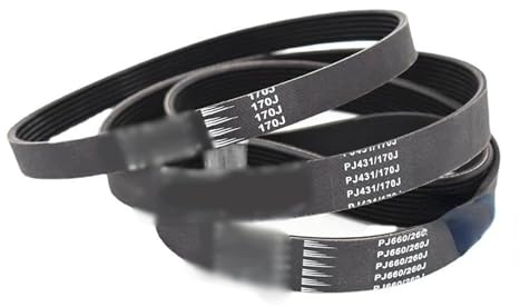 Drive Belt Replace 265J-PJ673 PJ675 PJ680 270J-PJ686 PJ690 Drive Belt PJ Rubber Conveyor Belt 3/4/5/6/7/8/9/10/12/14/16ribs Multi-wedge Belt Transmission Belt (Color : PJ690, Size : 10ribs)