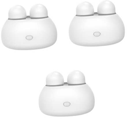 LALAFINA 3pcs Electric Contact-Lens Cleaner Portable Lens Cleaning Tool Cleaner for Daily Use