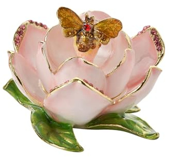 Widdop Stratton Schmuckkästchen von Treasured Trinkets – Roselily Design – Schmuckaufbewahrung, Organizer, Ornament – perfektes Geschenk für Mutter, Muttertag, Geburtstag, geliebte Person