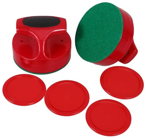 CIYODO Eishockey Pucks Mit Hockeyschlägern Für Tisch-Eishockey-Spiele Ersatz Zubehör Für Freizeitparks Und Partys Hockeyspielpucks Für Hause