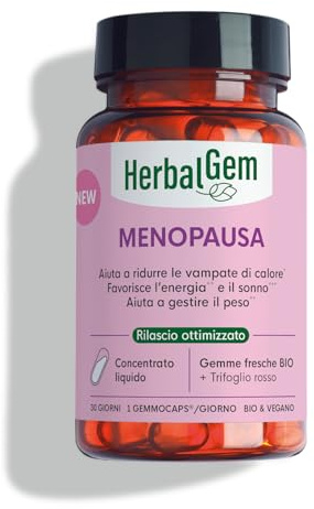 HerbalGem Gemmocaps Menopausa Integratore 30 capsule