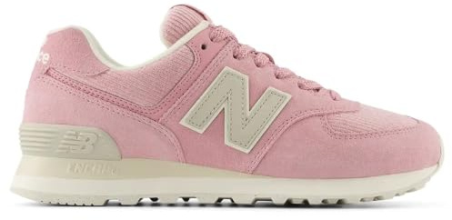New Balance Baskets 574 V2 pour femme, Sucre rose/calcium, 39 EU