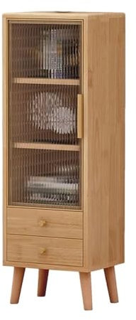 GLigeT Bücherregal Mehrstöckiges Bücherregal mit Glastür, Organizer-Regal mit Doppelschubladen, for Wohnzimmer, Büro, Arbeitszimmer, Lagerregal Bücherturm
