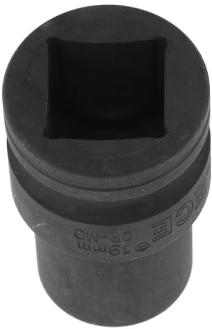 KIXZSAZ 19mm 12 Point Hex Deep Impact Socket Wrench 3/4 Square Drive 55mm Long High-Performance