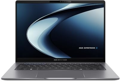 ASUS ExpertBook P3 | 14 WQXGA | Core i7 13620H | RAM: 64GB | SSD: 1TB | Laptop in Misty Grey | 144Hz | beleuchtete Tastatur | Windows 11 Pro | Notebooktasche