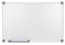 MAUL Whiteboard 2000 MAULpro 60 x 90 cm | Magnetische Wandtafel aus Aluminium mit Stiftablage für Whiteboard Marker | Trocken abwischbar | Kratzfeste Oberfläche | Quer- und Hochformat | Grau