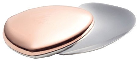 Magnet Heart / Body Magnet - Magnet Kupfer Powerherz Schmerzpflaster - Energetix 4you 1114 / 177CU - Yin-Yang Gravur - im Schmuckbeutel