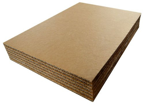 A1 841mm x 594mm Thick Double Wall Cardboard Corrugated Sheets Pads Dividers Art Craft Board QTY 25 Sheets