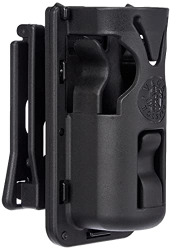 Vega Holster Porte Lampe polymère Rotatif Porte Lampe Tactique Noir