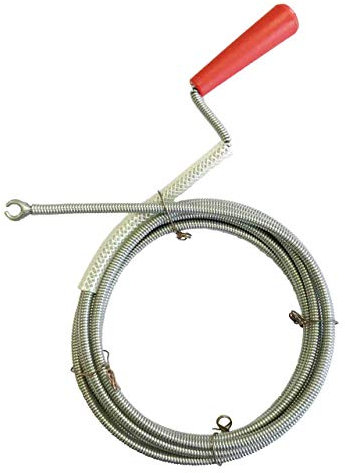 Rohrreinigungsspirale Ø 6mm x 3m mit Kralle