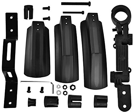 Fat Bike 20X4 Mudguard,Fahrrad Schutzblech,Schutzblech Schnellverschluss,Fahrrad Schutzblech Mountainbike Kotflügel Schmutzfänger Mud Guard, Rennrad Fahrrad Vorne Hinten Reifen Mudguards