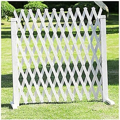Clôture Jardin Palissade Jardin Écran Patio Clôture Extensible en Bois Massif Plante Palissades Parterre De Fleurs Barrière pour Animaux Restaurants Hôtels Écran De Confidentialité 4 Taille GXB