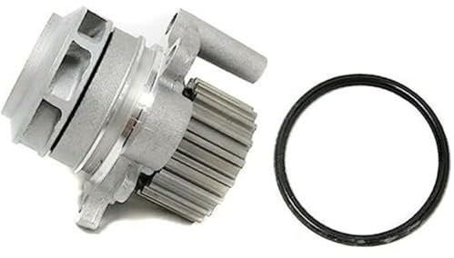 XYWOPO 1-teiliges Motorkühlmittel-Wasserpumpen-Set mit Dichtung und Riemenscheibe 038121011A 10693955 AW9378 Motorwasserpumpen