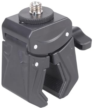Adaptateur de serrage réglable de 15 à 45 mm pour vélos, motos avec filetage 3/8 pour appareil photo, téléphone et appareil photo