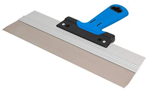 Edelstahl Fassadenspachtel - Flächenspachtel mit Aluhalter und 2-K-Griff- Größe: 350x48mm