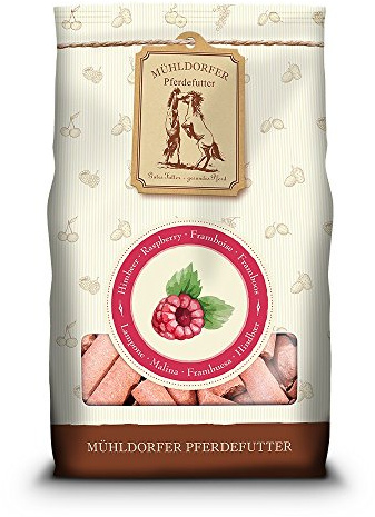 Mühldorfer Pferdefutter Friandises pour Chevaux Framboise - 1 Paquet (1 x 1 kg)