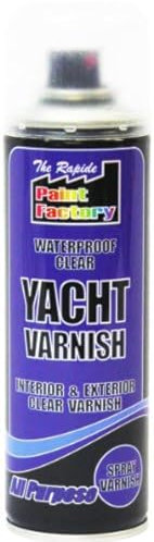 Shopping Sky All Purpose Waterproof Clear Yacht Varnish Spray Can 250ml