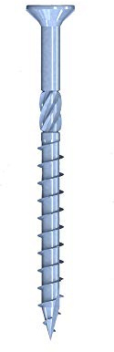 Lot de 50 vis pour construction en bois, 8,0 x 140 mm, en acier galvanisé, Torx TX40, avec tête fraisée, filetage partiel, encoche de coupe, homologation UE ETA