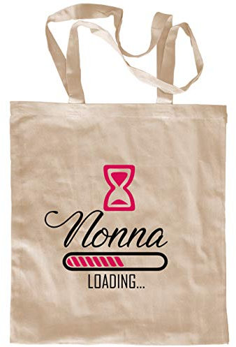 My Custom Style Coppia da 2 Sacchi Zaino Cotone #Nonni-Nonna Loading#