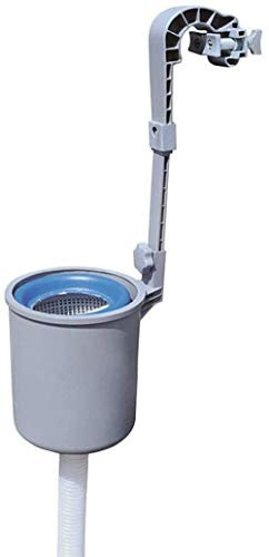 zaizai Skimmer de Piscina, Skimmer de Superficie de Piscina, Soporte de Pared Skimmer de Superficie de Piscina Skimmer automático para el Mantenimiento Diario de la Piscina