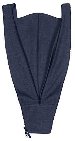 ELKLINE Baby und Babybauch-Trageerweiterung Near by Winterjacke Apres Ski, Undercover und Regenjacke Dancing in the Rain | 8050010, bluemelange, Jacken Erweiterung 42-50