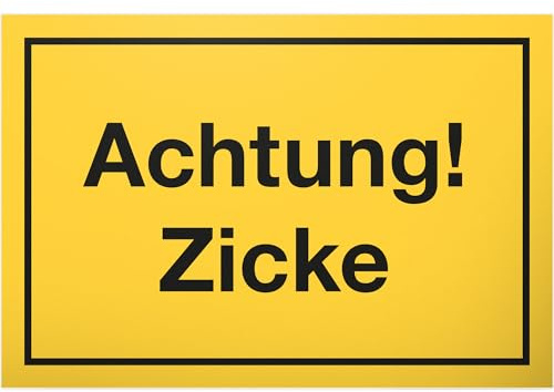 DankeDir! Achtung Zicke - Schild - Jugendliche Dekoration Zimmer Deko Tür Deko Geschenk Idee Geburtstag - Türschild Zimmer Spruch Geschenkidee Jugendzimmer Jungen & Mädchen Teenager