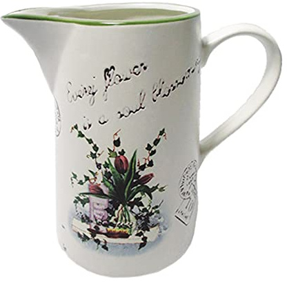 Keramik Kanne 1.0L Milchkanne Teekanne Kaffeekanne Keramikkanne Wasser Milch MAESTRO MR-20065-55