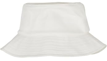 Flexfit Unisex bomull twill hinkhatt barnhatt, vit, en storlek