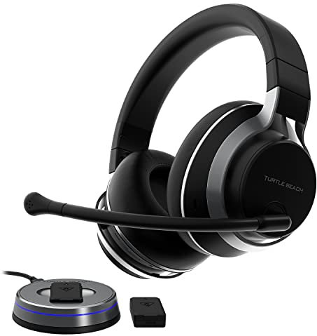 Turtle Beach Stealth Pro Multiplatform Draadloze Bluetooth Actieve Ruisonderdrukking Gaming-headset voor PS5, PS4, PC & Mobile