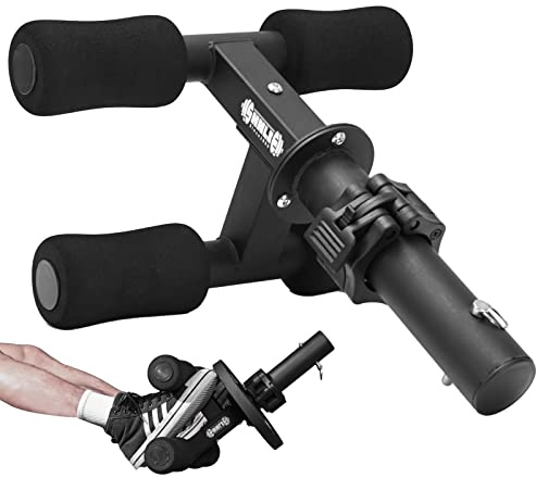 Shnlie Tib Bar, Tibialis Trainer, Tibia Dorsi Calf Raise Machine for Ankle/Shin Strength Training, Leg Workout, Fits 2 Weight Plates