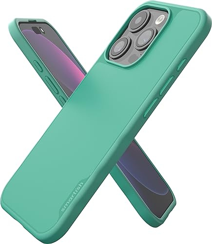 Smartish Custodia sottile per iPhone 15 Pro – Gripmunk compatibile con MagSafe [leggera e protettiva] custodia magnetica con impugnatura sottile con fodera in microfibra – So Jaded