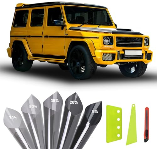 Tönungsfolie für Autos (20% VLT, 91,4 cm x 4,5 m, für LKW-Seite/Heck)